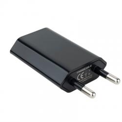 Mini Cargador USB  Ipod /Iphone 5V-1A Negro - Imagen 1