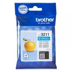 Brother Cartucho LC3211C Cian  Blister - Imagen 1
